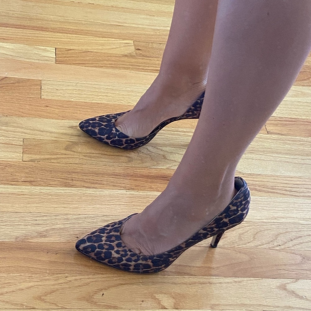 Vince Camuto leopard heels